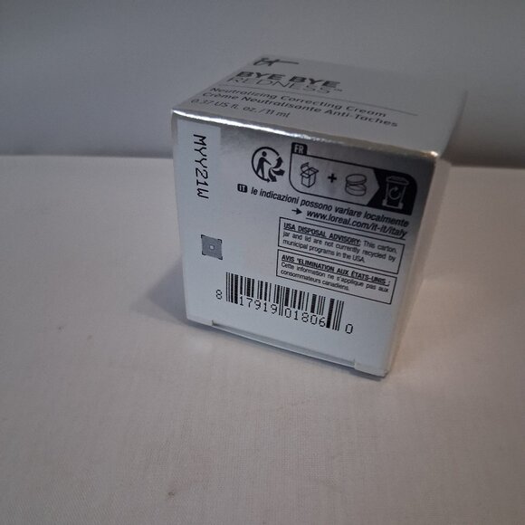 IT Cosmetics BYE BYE REDNESS Neutralizing Correcting Cream Procelain Beige NIB - Picture 6 of 6